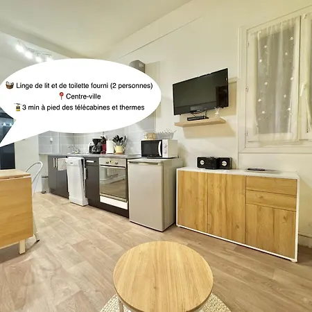 Appartement Le Desman Des Neiges - Hyper Centre - Proche Thermes Et Telecabine Cauterets